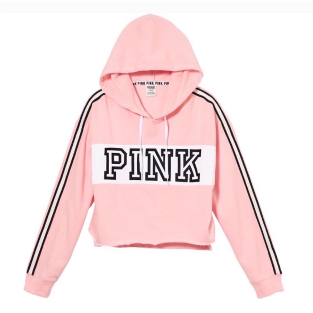 Victoria Secret Cropped Sweatshirt. SHIPS TOMORROW